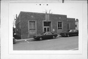 103 W MERRIMAC ST, a Art Deco telephone/telegraph building, built in Dodgeville, Wisconsin in 1940.