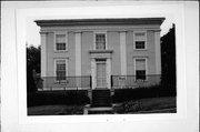 110 FRONT ST, a Greek Revival social recreational/fraternal hall, built in Mineral Point, Wisconsin in 1838.