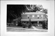 505 FRONT ST, a Greek Revival house, built in Mineral Point, Wisconsin in 1849.