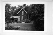 136 SPRUCE ST, a Early Gothic Revival house, built in Mineral Point, Wisconsin in 1867.