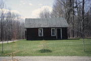 STATE HIGHWAY 182, a Front Gabled post office, built in Sherman, Wisconsin in 1870.