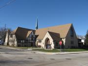 7400 W Lapham St, a Late Gothic Revival house of worship, built in West Allis, Wisconsin in 1956.