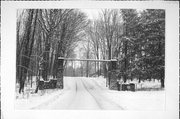 1030 HIAWATHA RD, a Rustic Style fence/wall, built in Mercer, Wisconsin in 1938.