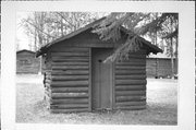 6300 O'MEARA RD, a Rustic Style privy, built in Mercer, Wisconsin in 1941.