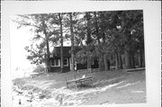 2139 POPKO CIRCLE, a Rustic Style hunting house, built in Mercer, Wisconsin in 1938.