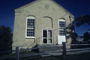 N6364 COUNTY HIGHWAY Q, a Greek Revival house of worship, built in Aztalan, Wisconsin in 1852.