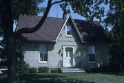 513 FOSTER ST, a Early Gothic Revival house, built in Fort Atkinson, Wisconsin in 1855.