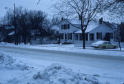414 FOSTER ST, a Greek Revival house, built in Fort Atkinson, Wisconsin in 1841.