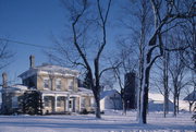 E SIDE OF COUNTY HIGHWAY K, .2 M S OF HOARD RD, a Italianate house, built in Koshkonong, Wisconsin in 1845.