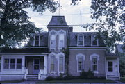 109 S 3RD ST, a Second Empire house, built in Fort Atkinson, Wisconsin in 1861.