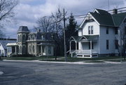 109 S 3RD ST, a Second Empire house, built in Fort Atkinson, Wisconsin in 1861.