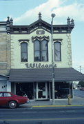 100 N MAIN ST, a Italianate small retail building, built in Fort Atkinson, Wisconsin in 1883.