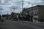 129-133 E RACINE ST, a Italianate retail building, built in Jefferson, Wisconsin in 1884.