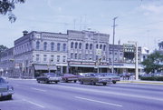 105-109 E RACINE ST, a Italianate general store, built in Jefferson, Wisconsin in 1893.