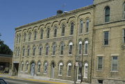 108-112 N MAIN ST, a Italianate brewery/distillery/winery, built in Jefferson, Wisconsin in 1863.