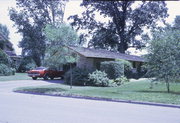 332 E LINDEN DR, a Usonian house, built in Jefferson, Wisconsin in 1950.