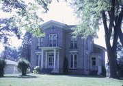 512 MULBERRY ST, a Italianate house, built in Lake Mills, Wisconsin in 1869.