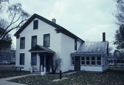 226 MAIN ST, a Greek Revival house, built in Palmyra, Wisconsin in 1845.