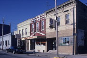 112 N WATER ST, a Commercial Vernacular small retail building, built in Watertown, Wisconsin in 1898.