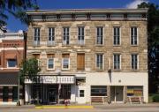 161-165 S MAIN ST, a Italianate large retail building, built in Lodi, Wisconsin in 1866.