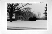 N491 U.S. HIGHWAY 12, a Gabled Ell house, built in Koshkonong, Wisconsin in 1870.