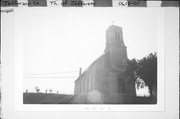 W4875 U.S. HIGHWAY 18, a Romanesque Revival house of worship, built in Jefferson, Wisconsin in 1862.