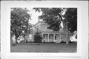 E SIDE OF COUNTY HIGHWAY K, .2 M S OF HOARD RD, a Italianate house, built in Koshkonong, Wisconsin in 1845.