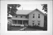 N4669 N HELENVILLE ROAD, a Gabled Ell house, built in Jefferson, Wisconsin in 1880.
