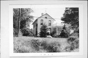 W2190 TURNER ROAD, a Gabled Ell house, built in Sullivan, Wisconsin in 1870.