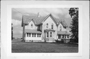 N2860 HARDSCRABBLE ROAD, a Early Gothic Revival house, built in Sullivan, Wisconsin in 1885.