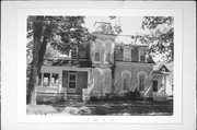 109 S 3RD ST, a Second Empire house, built in Fort Atkinson, Wisconsin in 1861.