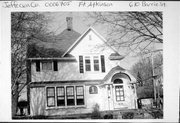 610 BARRIE ST, a Queen Anne house, built in Fort Atkinson, Wisconsin in 1912.