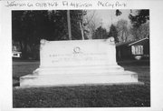 MADISON AVE (MCCOY PARK), a NA (unknown or not a building) monument, built in Fort Atkinson, Wisconsin in 1939.