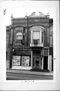 107-109 N MAIN ST, a Queen Anne small retail building, built in Jefferson, Wisconsin in 1892.