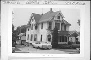 209 N MAIN ST, a Queen Anne house, built in Jefferson, Wisconsin in 1900.
