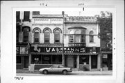 109-111 S MAIN ST, a Early Gothic Revival retail building, built in Jefferson, Wisconsin in 1877.