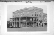 135 S MAIN ST, a Commercial Vernacular lodging-hotel, built in Jefferson, Wisconsin in 1860.