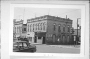 109-111 MILWAUKEE ST, a Italianate large retail building, built in Jefferson, Wisconsin in 1884.