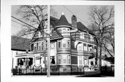 207 E RACINE ST, a Queen Anne house, built in Jefferson, Wisconsin in 1893.