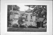 425 MULBERRY ST, a Italianate house, built in Lake Mills, Wisconsin in 1854.