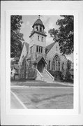 506 N MAIN ST, a Early Gothic Revival church, built in Lake Mills, Wisconsin in 1901.