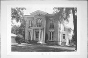 512 MULBERRY ST, a Italianate house, built in Lake Mills, Wisconsin in 1869.