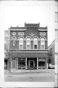 129 N MONROE ST, a Commercial Vernacular general store, built in Waterloo, Wisconsin in 1897.