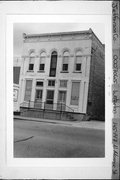 145-147 N MONROE ST, a Commercial Vernacular large retail building, built in Waterloo, Wisconsin in 1883.