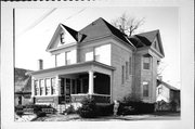 406 S 3RD ST, a Queen Anne house, built in Watertown, Wisconsin in 1900.