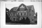 411-413 S 5TH ST, a Dutch Colonial Revival house, built in Watertown, Wisconsin in 1890.