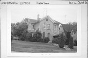 302 N CHURCH ST, a Italianate house, built in Watertown, Wisconsin in 1872.