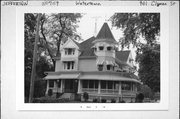 901-903 Clyman St., a Queen Anne house, built in Watertown, Wisconsin in 1898.