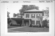 908-910 Clyman St., a Italianate house, built in Watertown, Wisconsin in 1866.