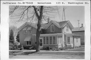 123 N WASHINGTON ST, a Other Vernacular house, built in Watertown, Wisconsin in 1885.